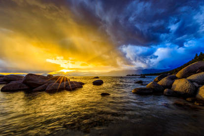 Stormy Tahoe Evening