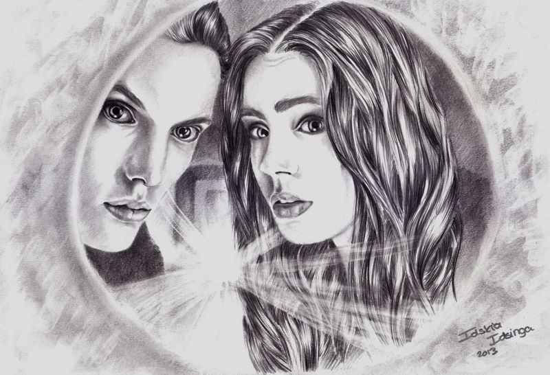 The mortal instruments, Jace and Clary