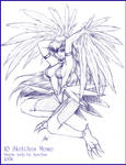 10 Sketches: Harpie Lady by koyasu-aya