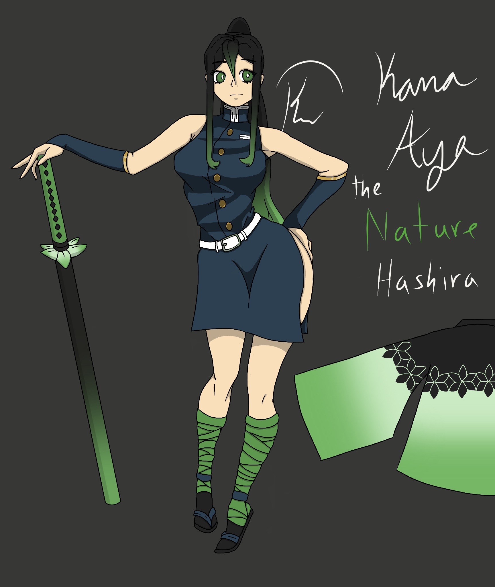 🌺Hashira🗡- OC CHALLENGE- demon slayer - {original} 