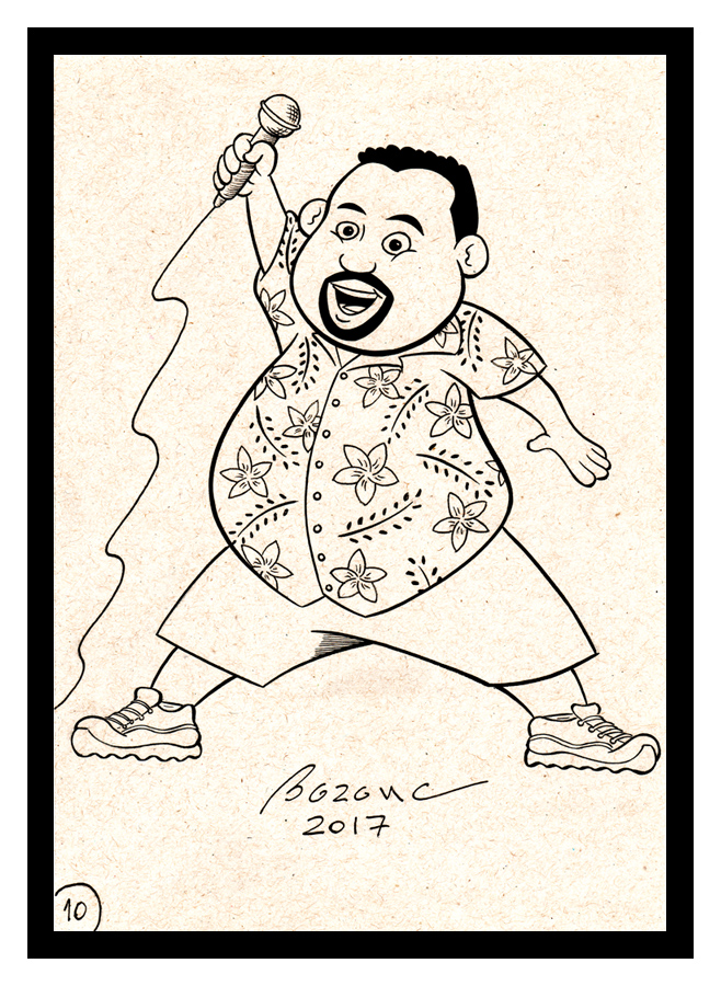 Inktober 2017 - 010 Fluffy (Gabriel Iglesias) by Borovac on DeviantArt Inktober 2017 - 010 Fluffy (Gabriel Iglesias) by Borovac on DeviantArt