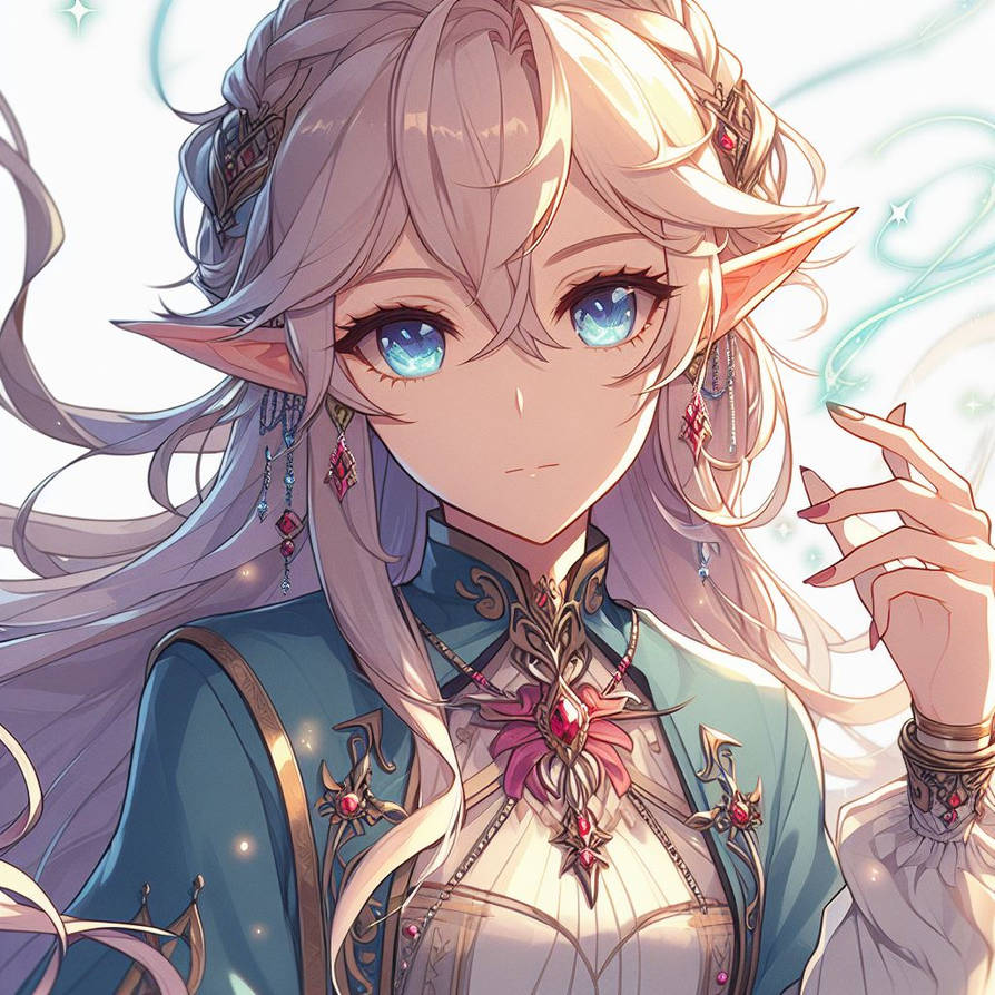 Maga elfa by algeneix on DeviantArt