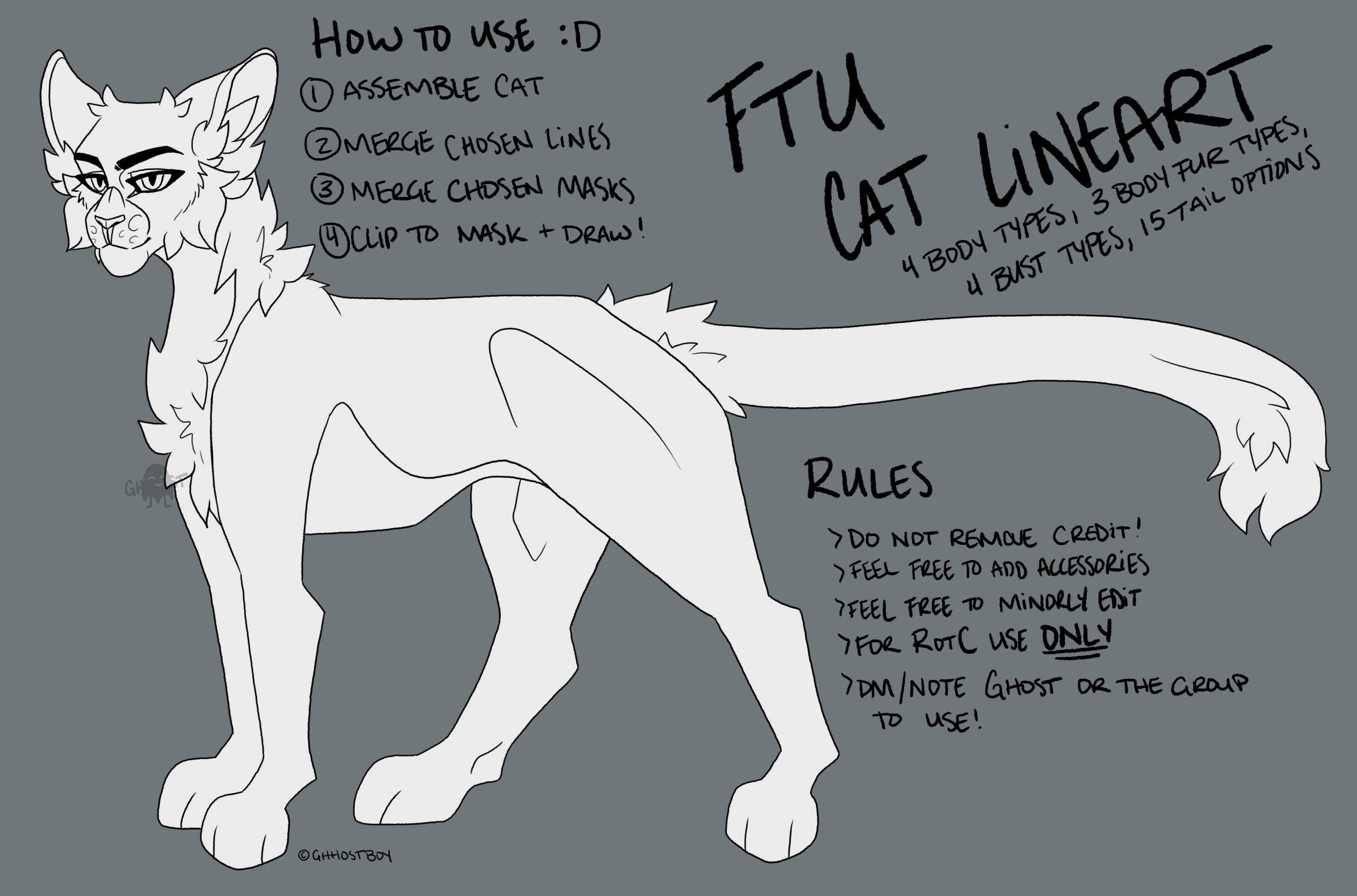 ROTC Lineart Pack By Rotcside On DeviantArt