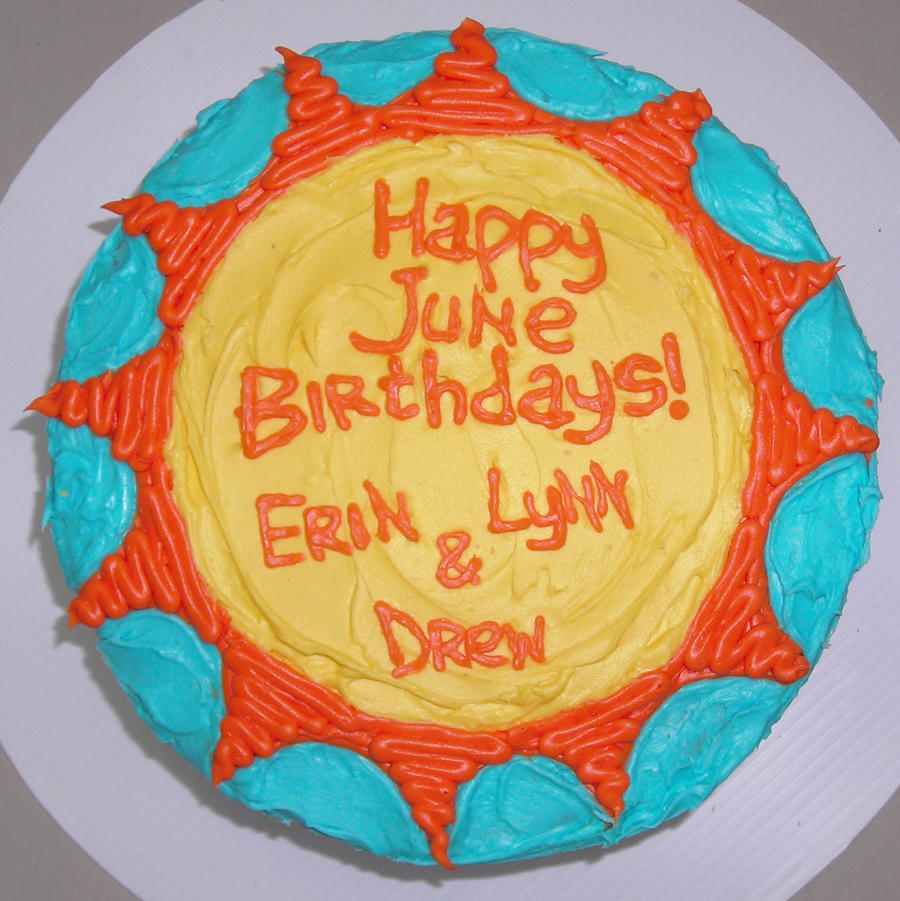 12 June Birthday Cake For Work By Drewsefske On Deviantart