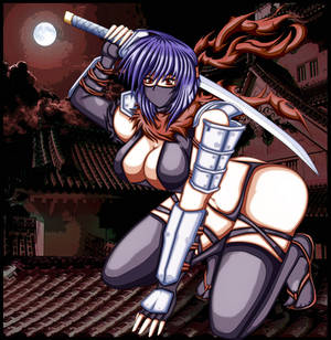 Motoko Kusanagi-ninja version