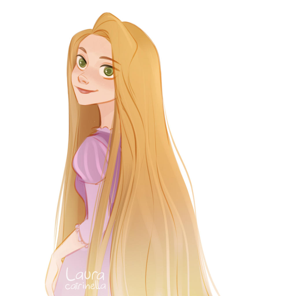 Rapunzel Fanart by LauraCatrinella on DeviantArt