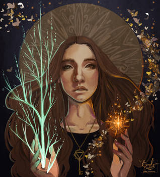 Our Lady of the Trees by Salix-Tree