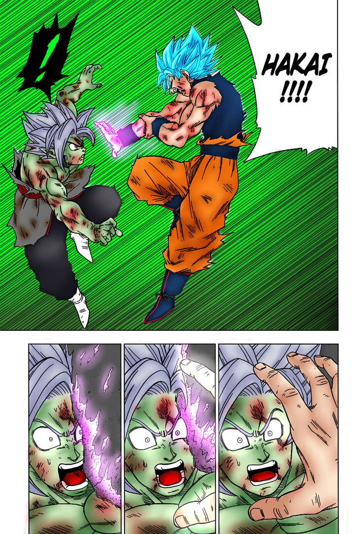 Goku Blue Hakai!!!(Dbs Manga) by OrphanGuy on DeviantArt