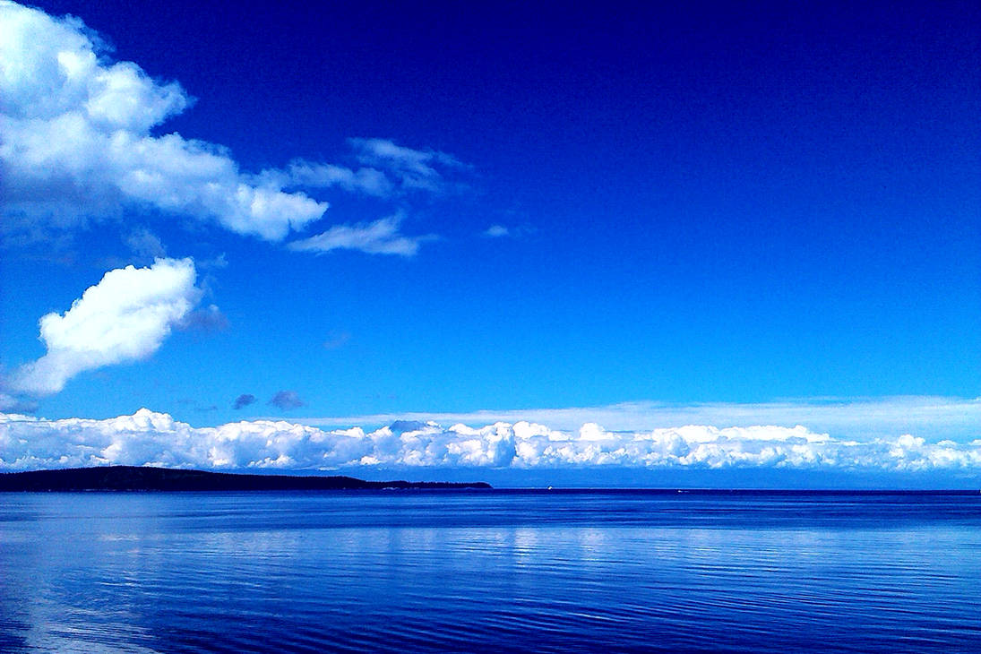 Skies of Blue and... Seas of Blue