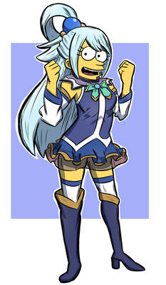 Aqua Simpsonized