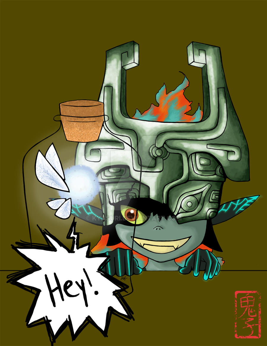 Midna trapped her a Navi