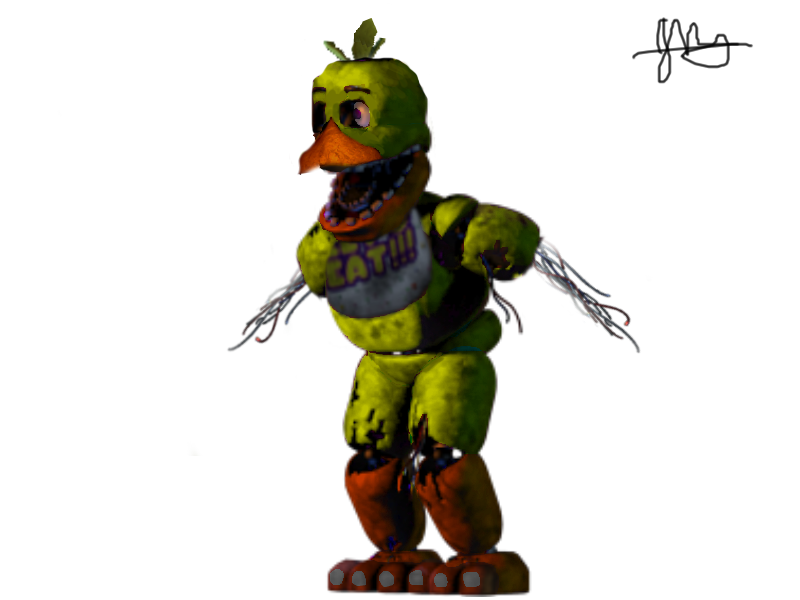 WITHERED CHICA #fnaf #witheredchica #chica #edit #fnafedit #fyp #foryo