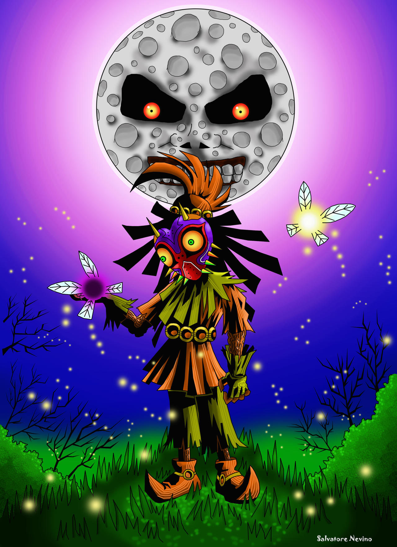 Deviantart Shulkkid The Skull Kid by DrinksNS on DeviantArt