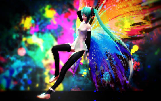 .:MMD:. Rainbow Dreams (Miku Hatsune APPEND)