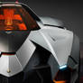 Lamborghini Egoista Front View