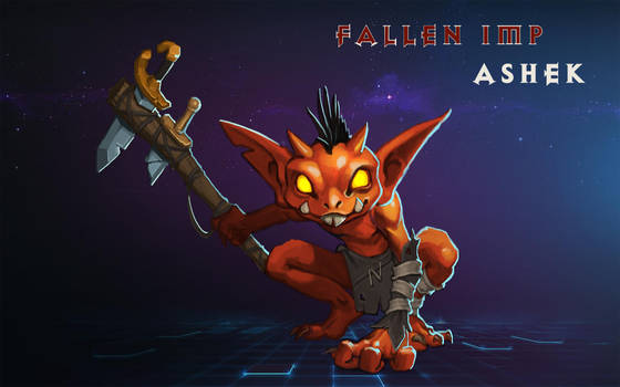 Fallen Imp Ashek Illust