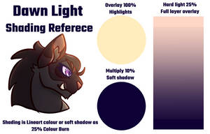 Dawn Light Shading Guide