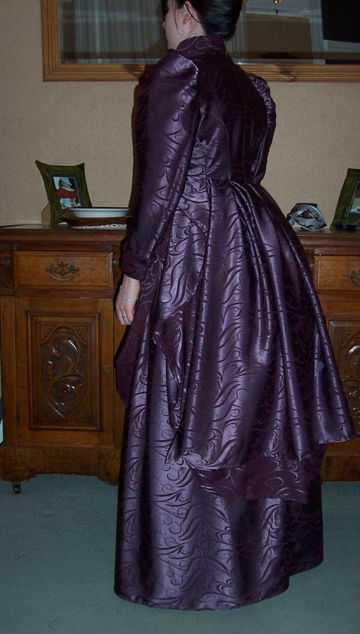 Victorian outfit back view