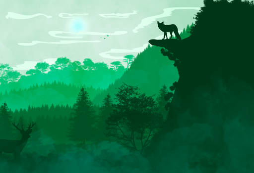 -- Emerald forest --