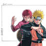 Naruto and Gaara, Good Friends