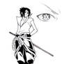 Sasuke New Eyes and Costume