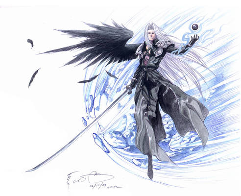 Sephiroth and the Comet