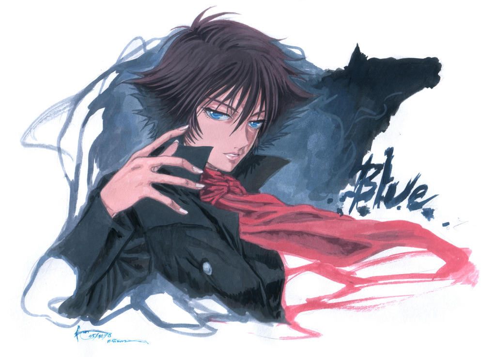 Blue from Wolf's Rain - wide 4