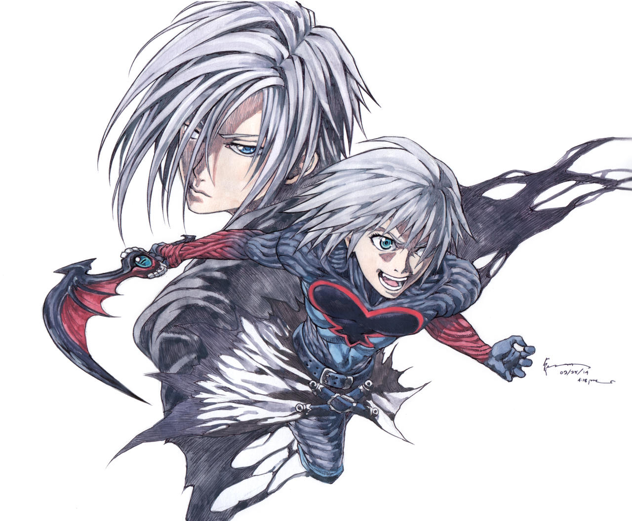 Kingdom Hearts: Riku And Zexion by Nick-Ian on DeviantArt