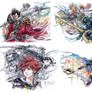Kingdom Hearts 2.5 HD Remix Assorted Art