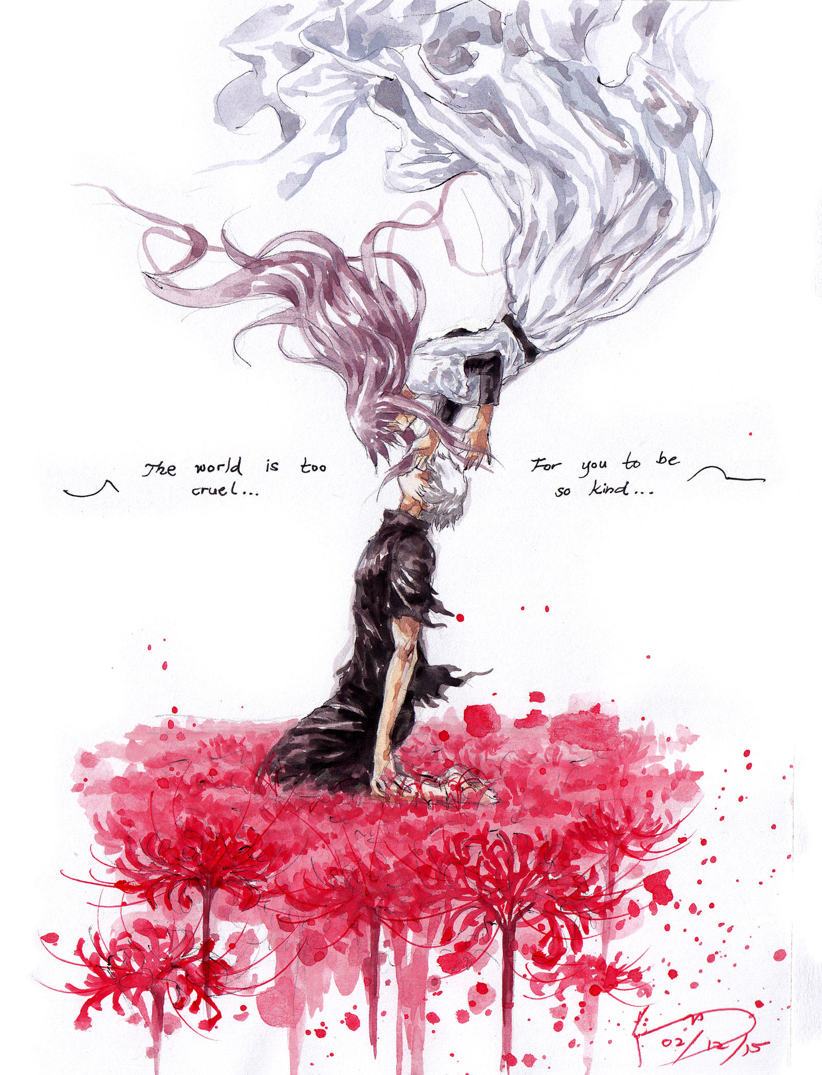 Kaneki Devours Rize Kaneki And Rize by Nick-Ian on DeviantArt
