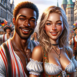 Ian and Aja Festivals 1 - Fasching