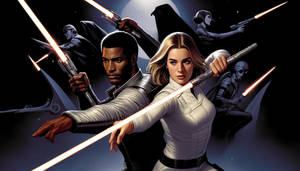 May 4 Ian and Aja Use the Force
