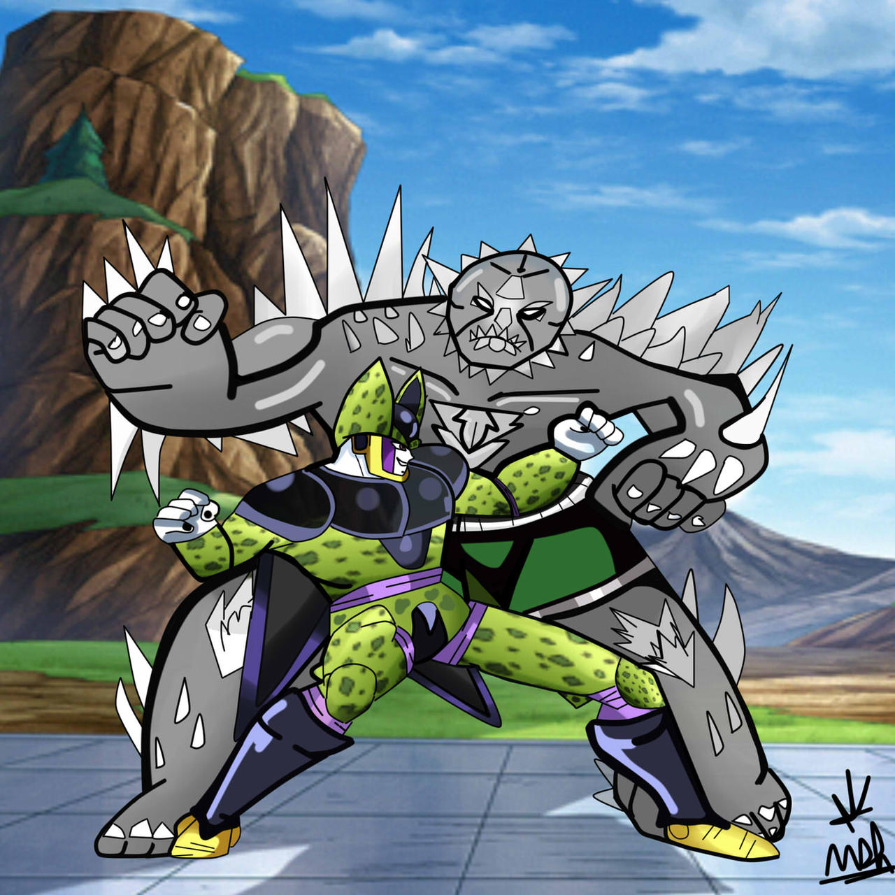 Doldrums Cell Cell Vs Doomsday comission by Maildanreseyes on DeviantArt