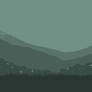 Pacific Mountain Range MSPaint Background (Small)