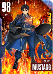 -roy - Mustang fire card