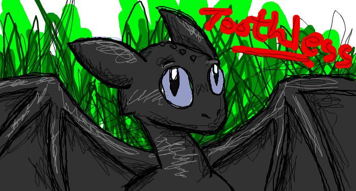 Toothless Sketch by shadenightfox on DeviantArt