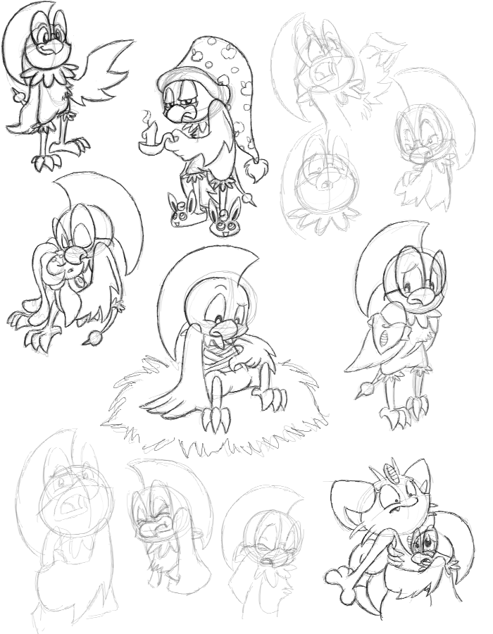 Hey, More Chatot Sketches