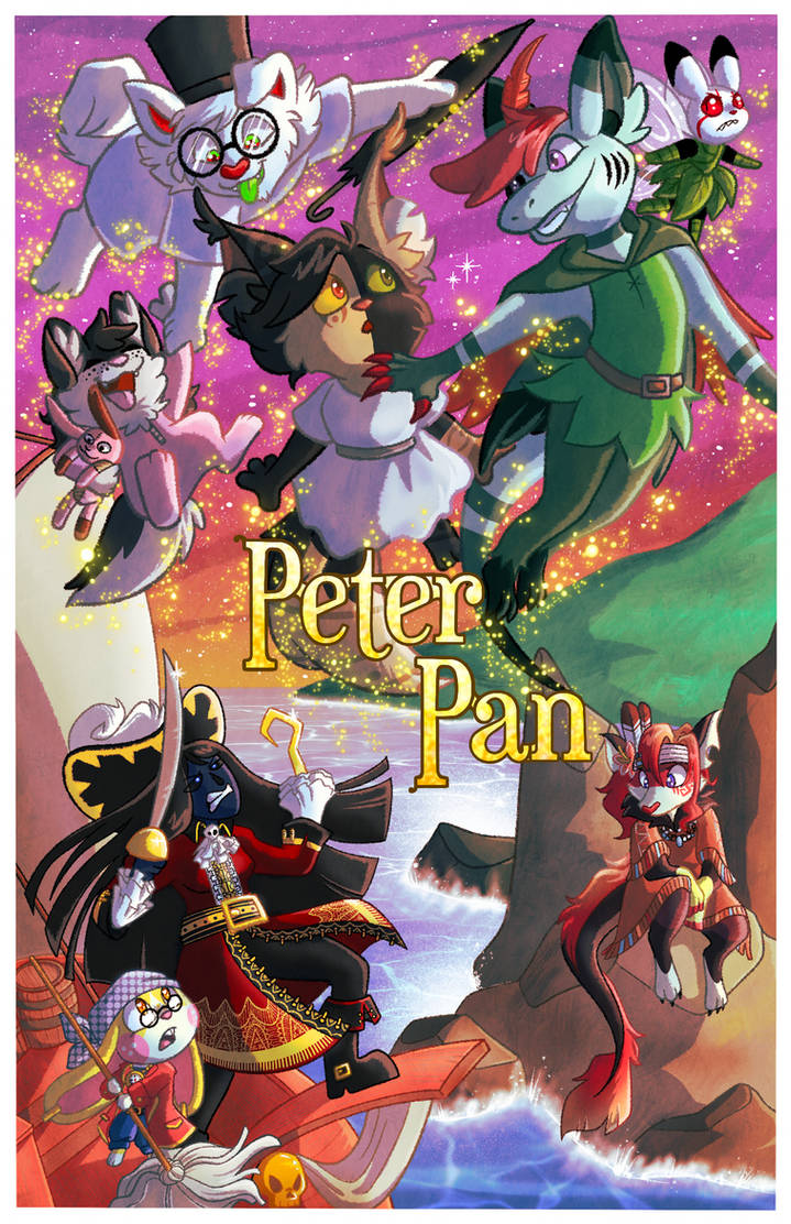 CC- Peter Pan Poster by shadenightfox