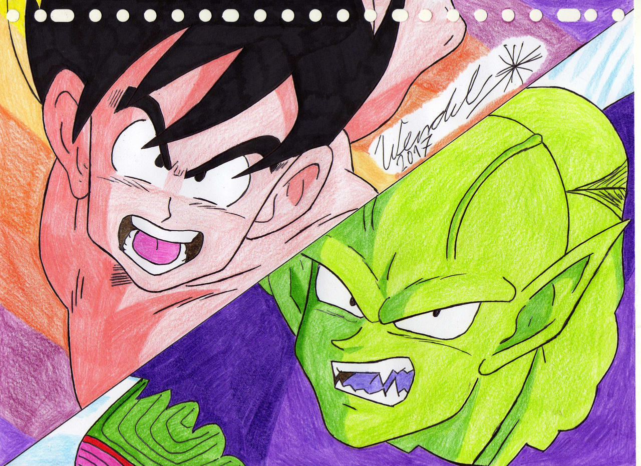 Goku vs Piccolo by WendelKrolis on DeviantArt