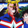 All Might and Deku