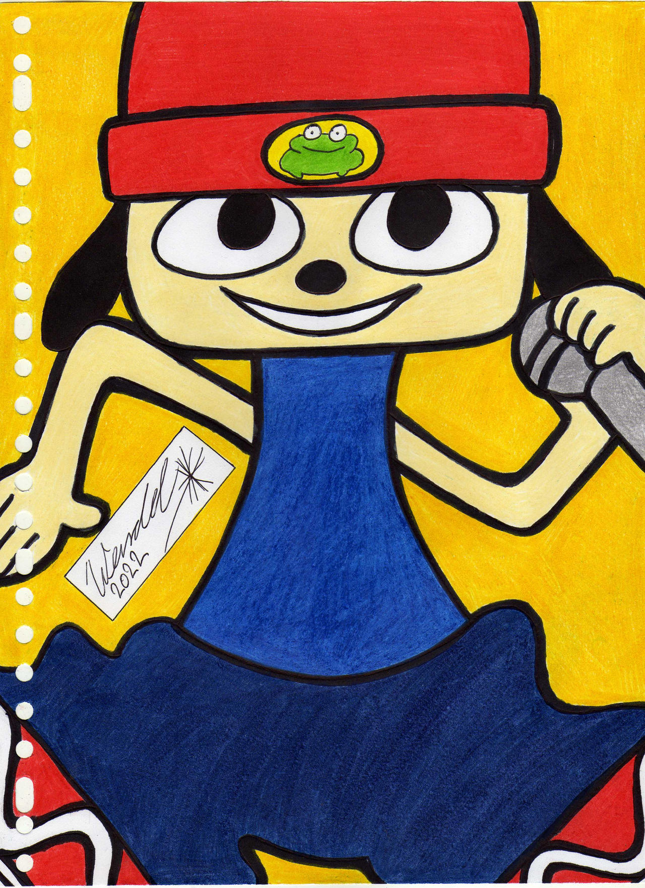 PaRappa the Rapper by WendelKrolis on DeviantArt