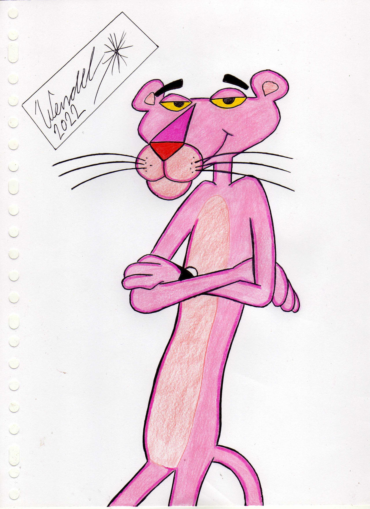 Pink Panther by WendelKrolis on DeviantArt