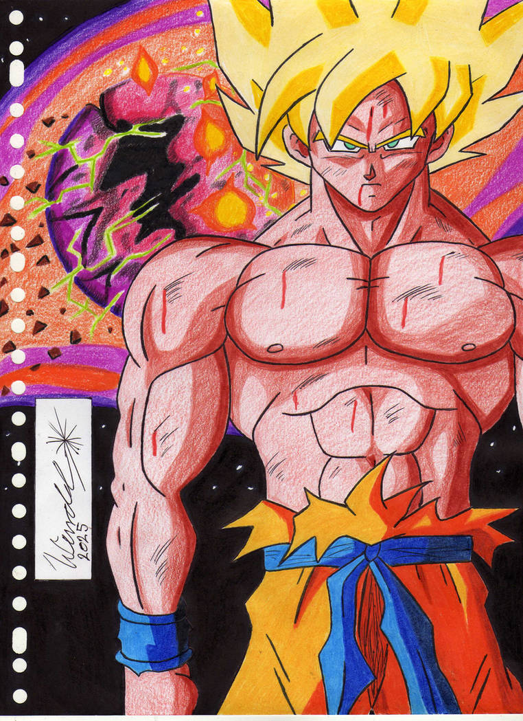 Namek Dc Goku Super Saiyan (Namek) by WendelKrolis on DeviantArt