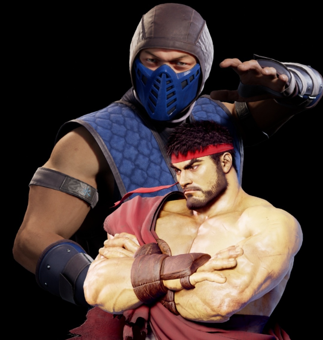 Sub Zero Vs Ryu Ryu and Sub-Zero by GameGodP on DeviantArt