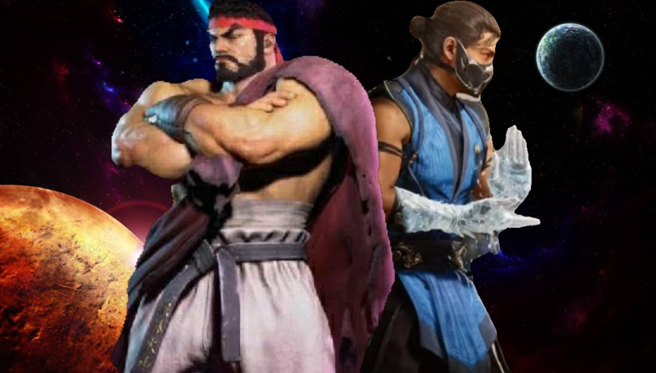 Sub Zero Vs Ryu Ryu and Sub-Zero by GameGodP on DeviantArt