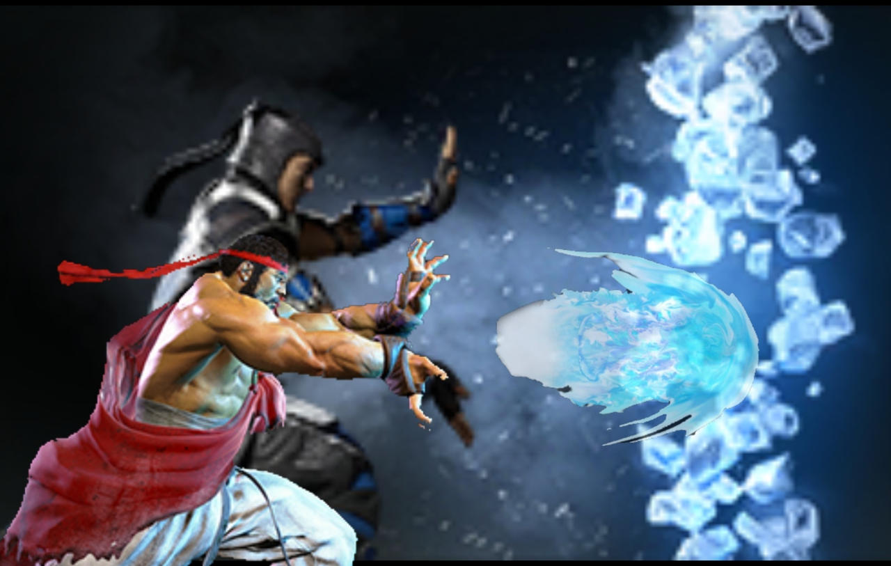 Sub Zero Vs Ryu Ryu and Sub-Zero by GameGodP on DeviantArt