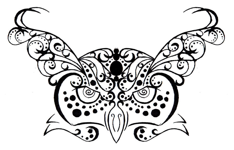 Owl Tribal/Henna Tattoo Design by rumpelstilzchen on DeviantArt