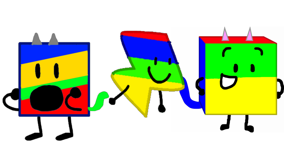 My Square BFB, Objectsona OC and My Cube BFB #2 by SLPishArtz2K5 on ...