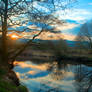 Sunset Over Calder