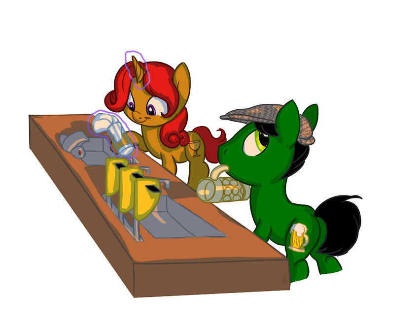 commission: bar ponies